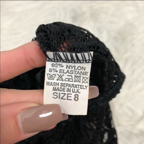 Black Lace Bodysuit - Picture 6 of 7